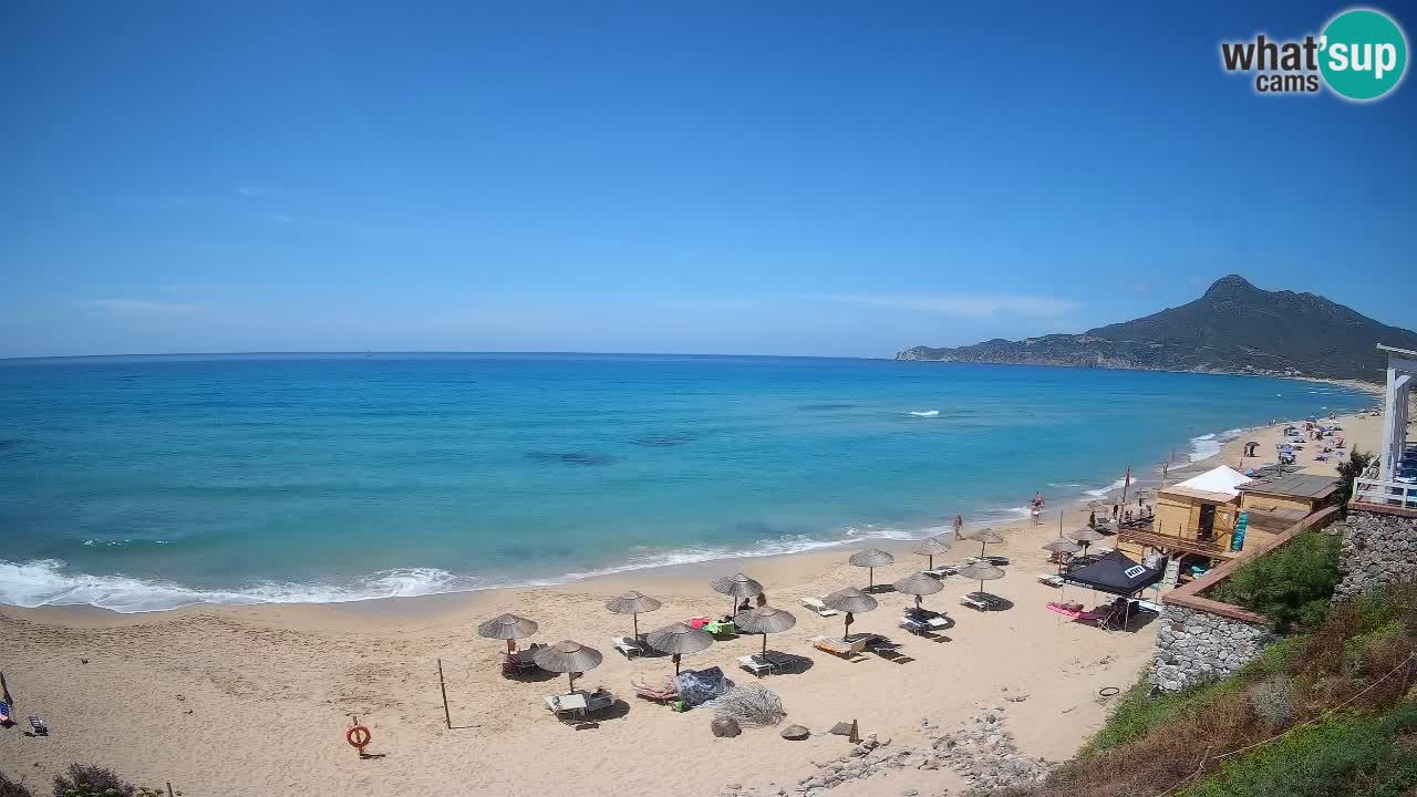 Webcam Cerdeña | Buggerru Playa San Nicolò