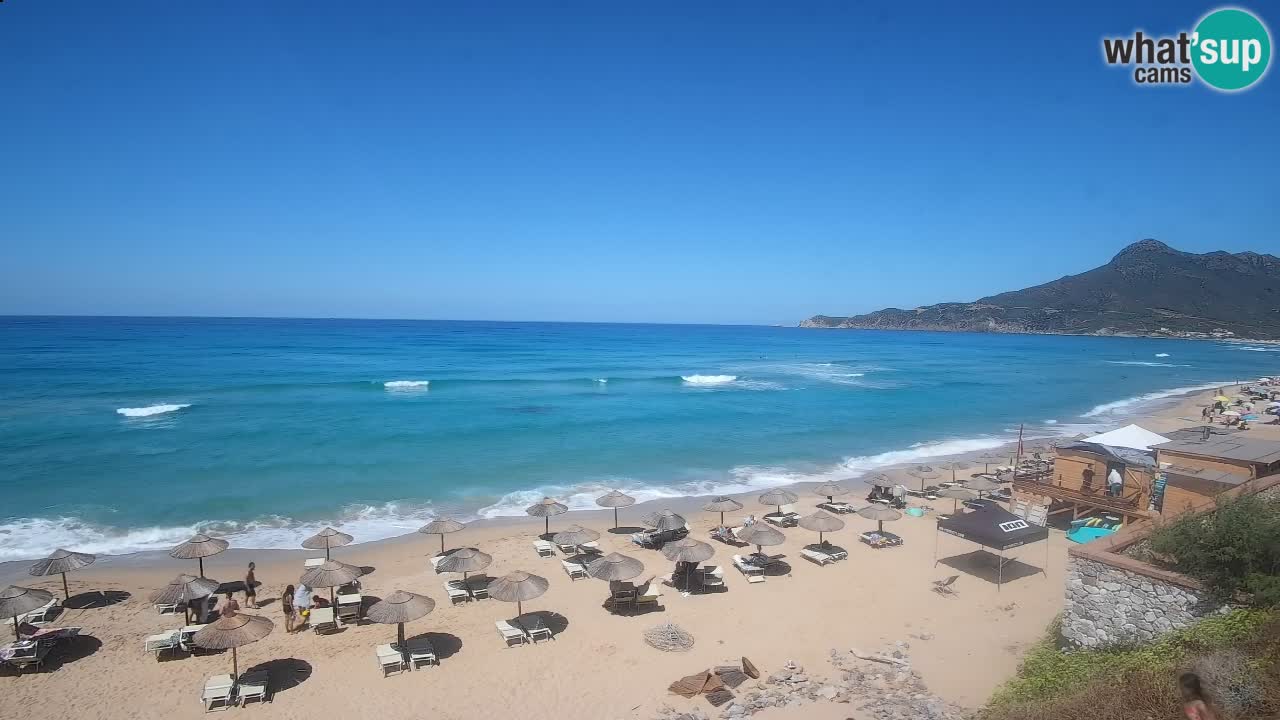 Webcam Sardinien | Buggerru San Nicolò Strand
