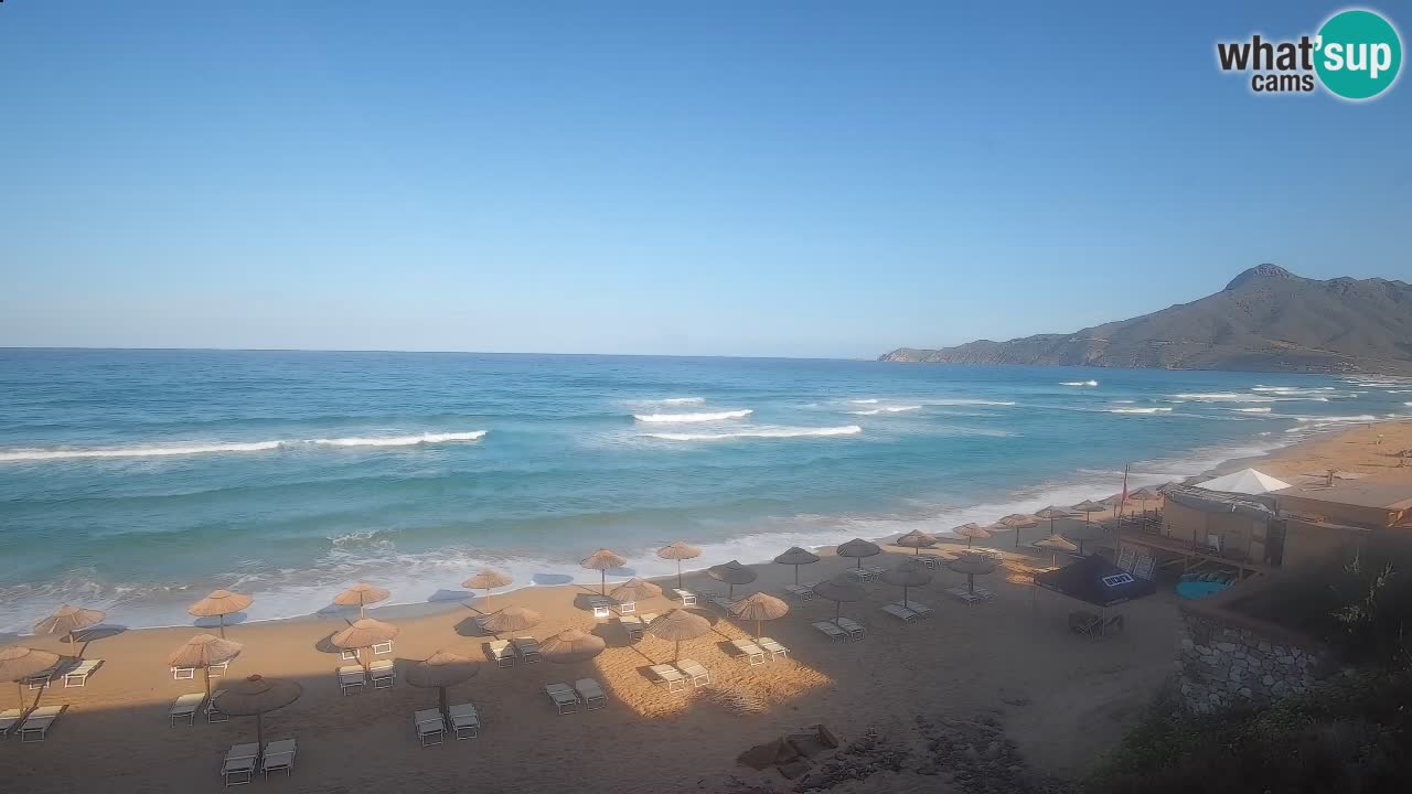 Web kamera Sardinija | Buggerru plaža San Nicolò
