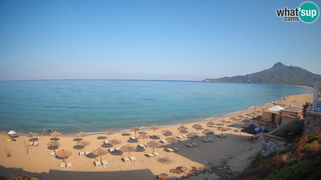 Web kamera Sardinija | Buggerru plaža San Nicolò