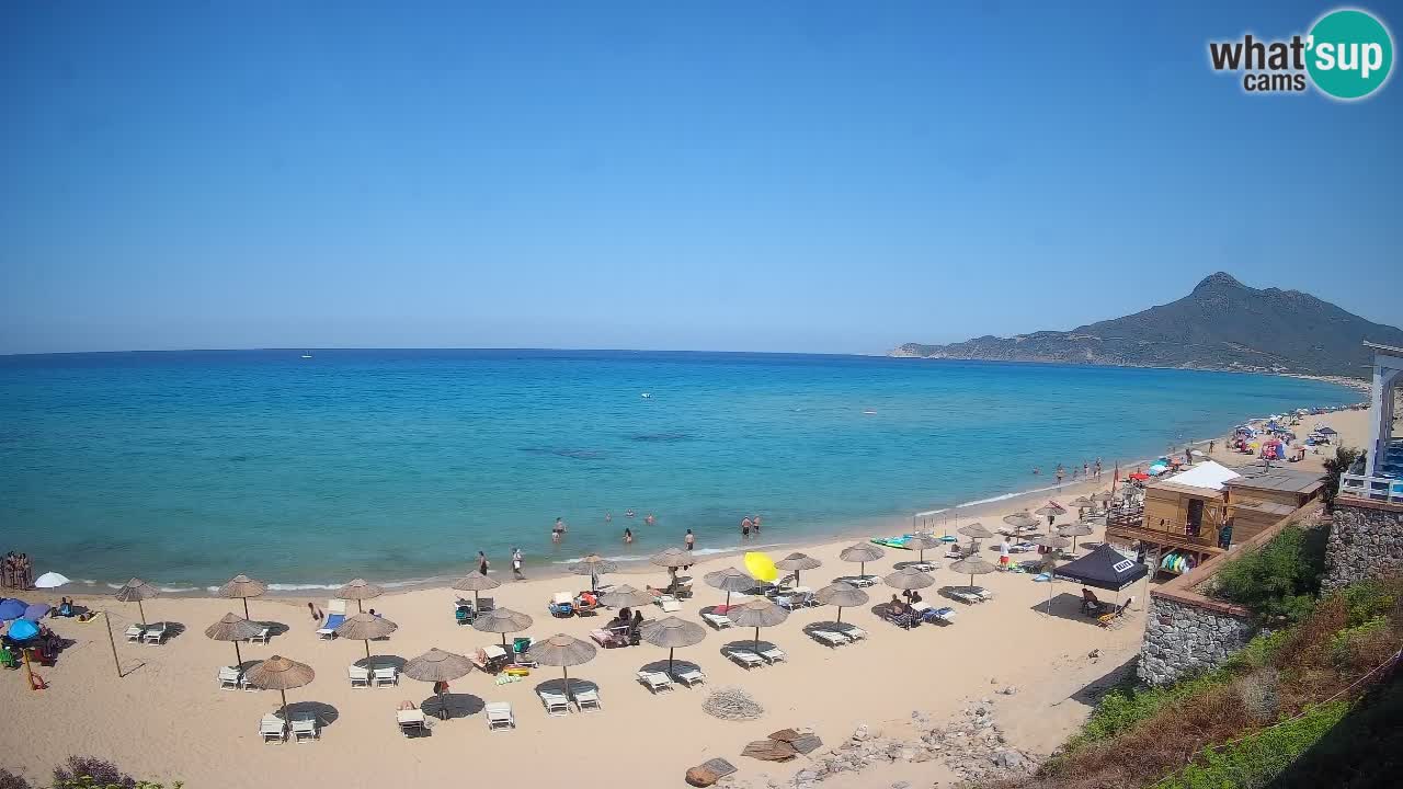 Web kamera Sardinija | Buggerru plaža San Nicolò