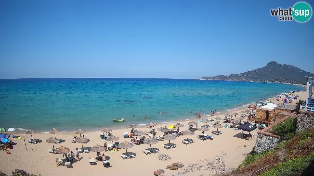 Webcam Sardinien | Buggerru San Nicolò Strand