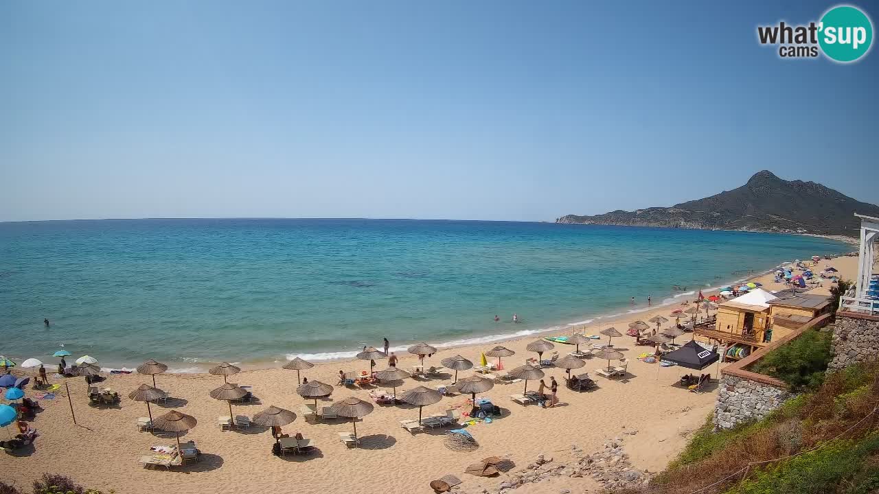 Web kamera Sardinija | Buggerru plaža San Nicolò