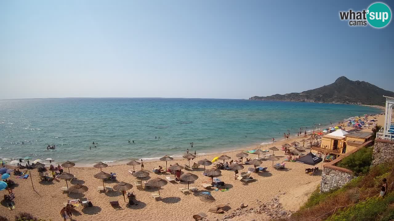 Web kamera Sardinija | Buggerru plaža San Nicolò