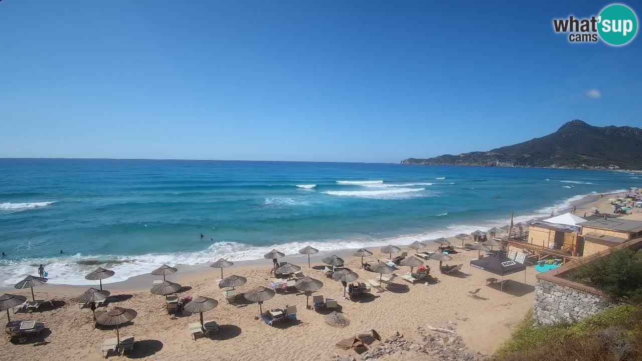 Web kamera Sardinija | Buggerru plaža San Nicolò
