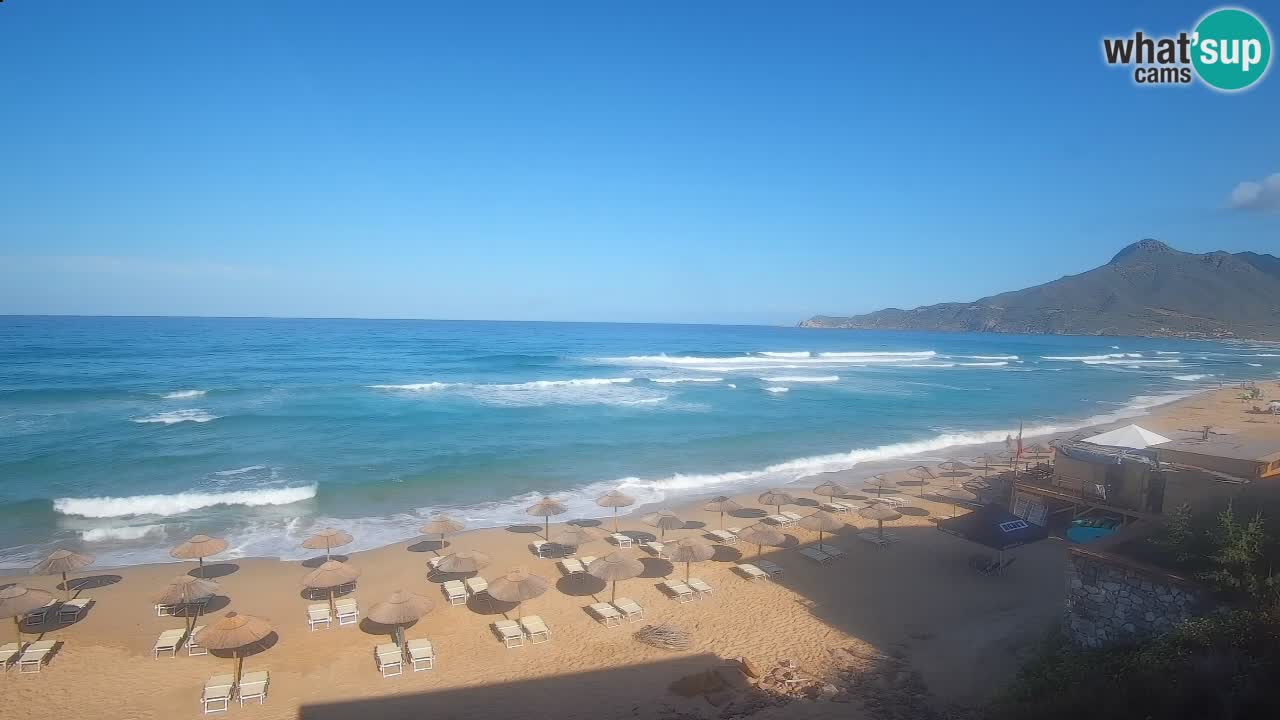 Webcam Sardinien | Buggerru San Nicolò Strand