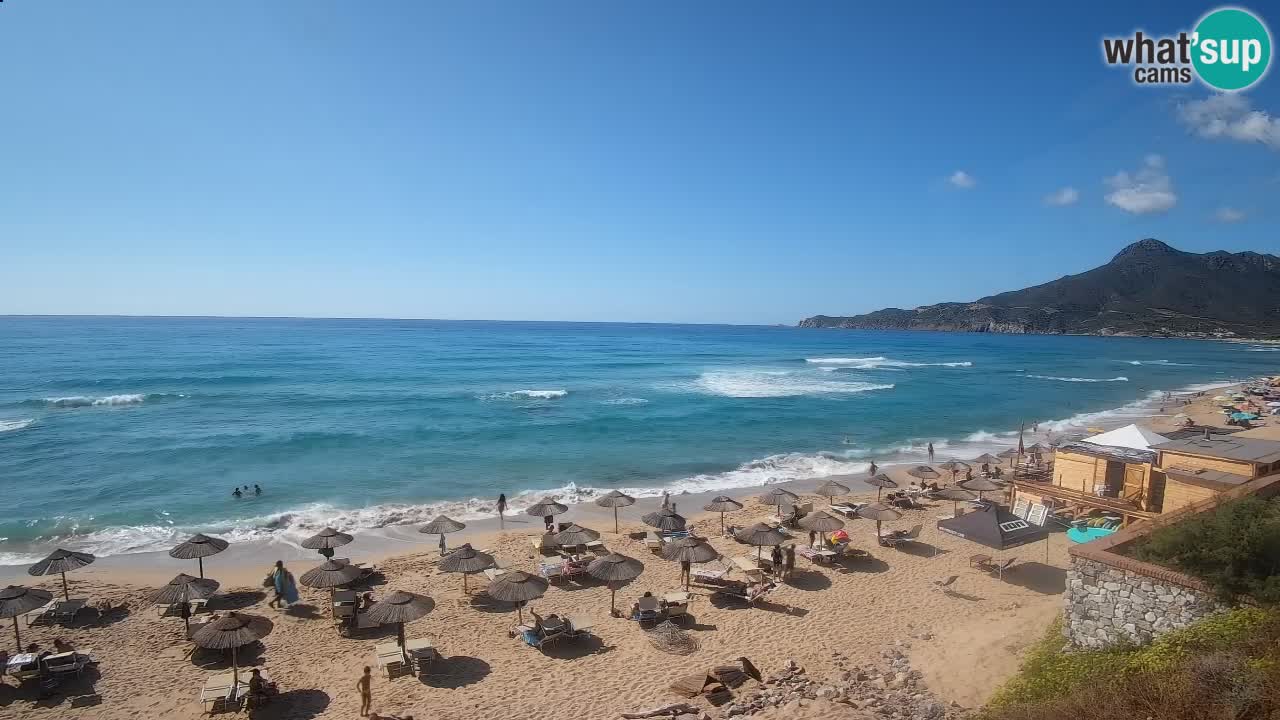 Web kamera Sardinija | Buggerru plaža San Nicolò