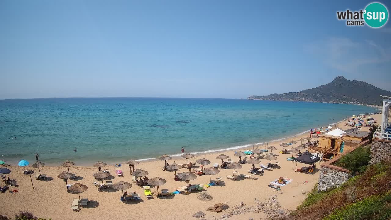 Web kamera Sardinija | Buggerru plaža San Nicolò