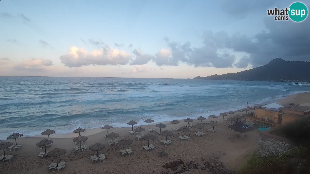 Spiaggia San Nicolò Buggerru webcam | Sardegna