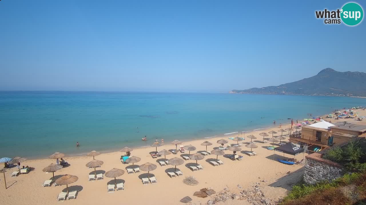 Web kamera Sardinija | Buggerru plaža San Nicolò