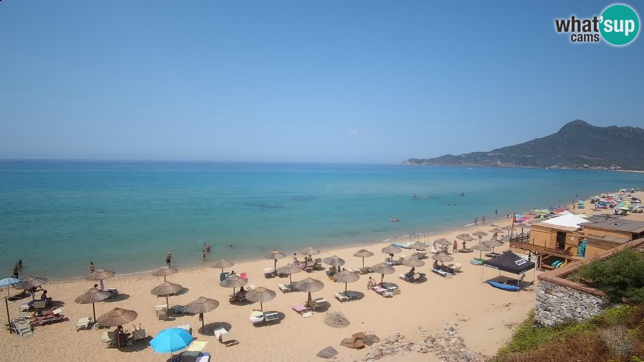 Webcam Cerdeña | Buggerru Playa San Nicolò