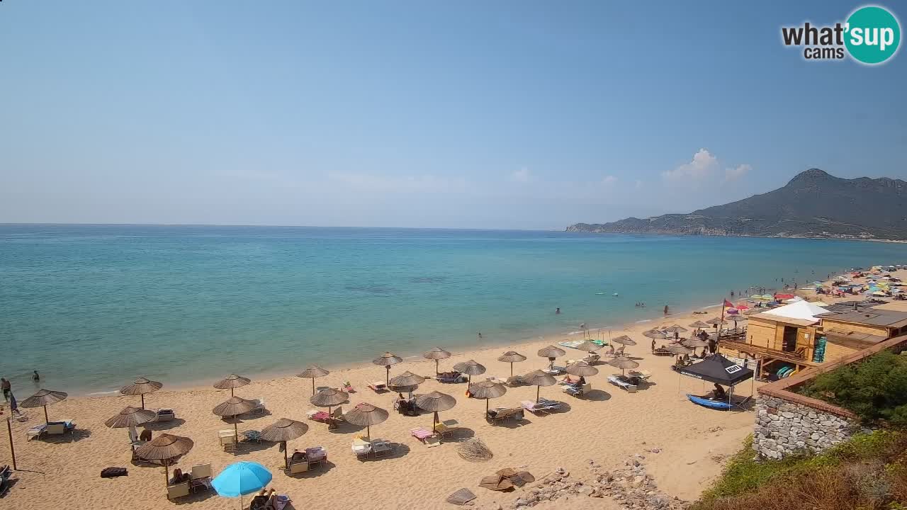 Web kamera Sardinija | Buggerru plaža San Nicolò