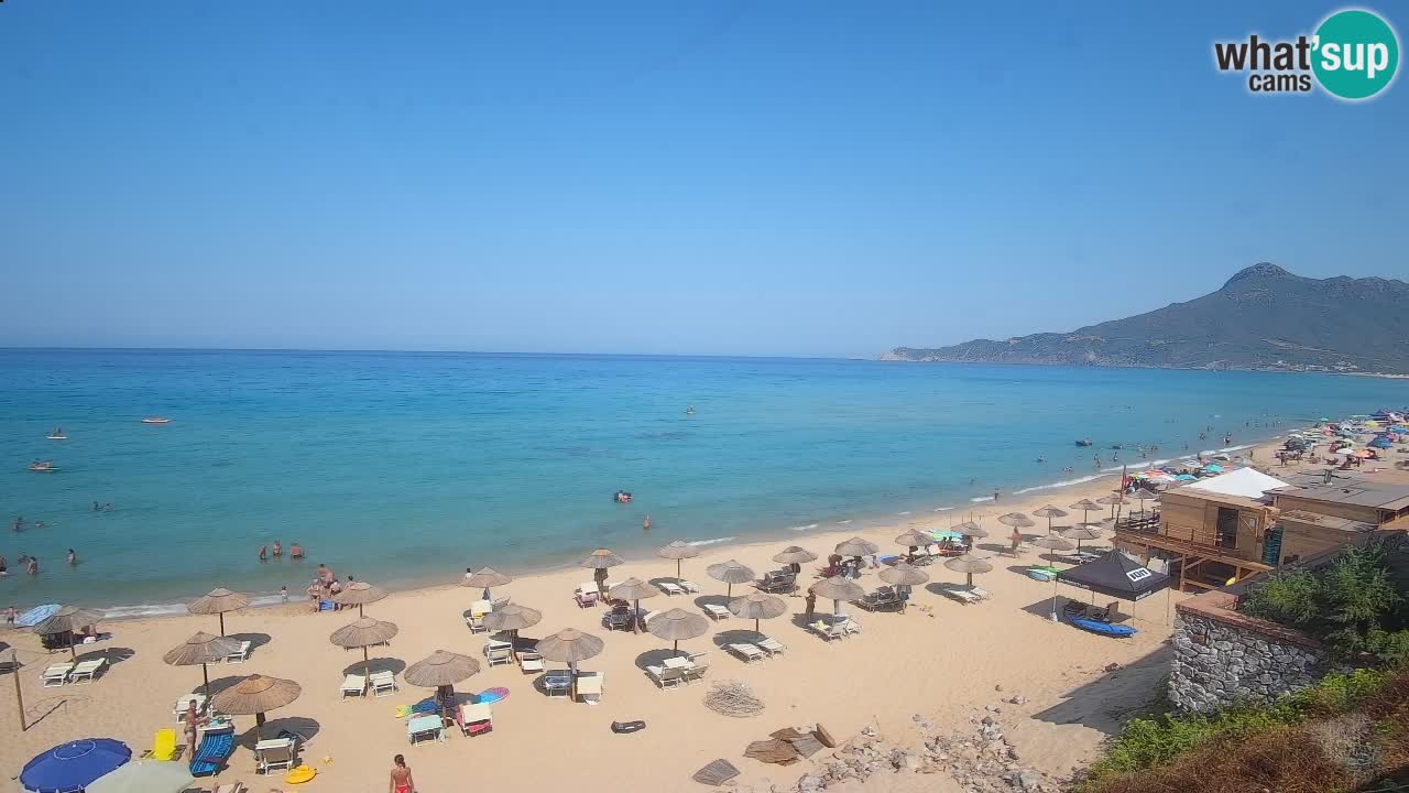 Web kamera Sardinija | Buggerru plaža San Nicolò