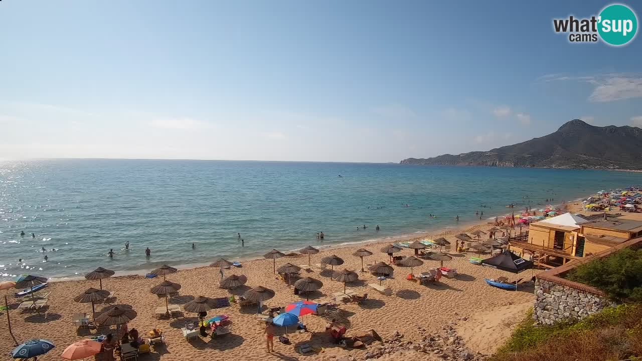 Web kamera Sardinija | Buggerru plaža San Nicolò