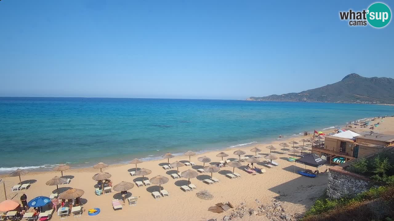 Webcam Sardinien | Buggerru San Nicolò Strand