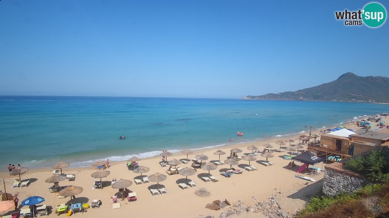 Web kamera Sardinija | Buggerru plaža San Nicolò