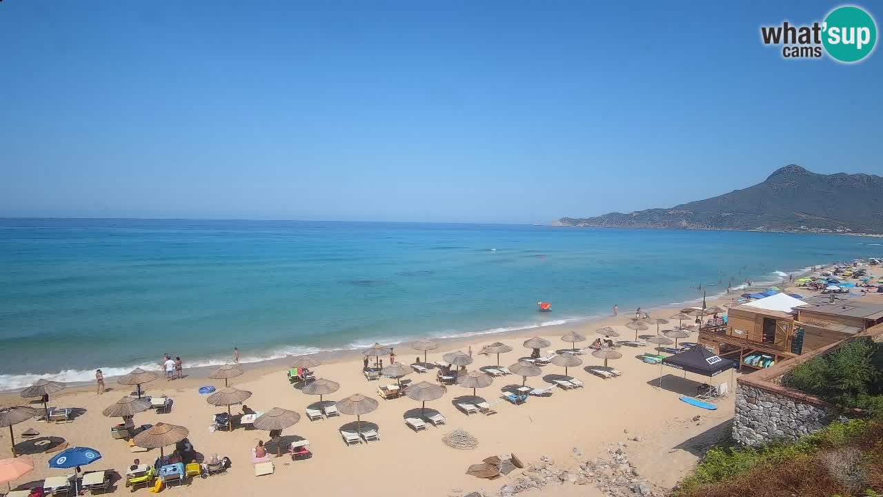 Webcam Cerdeña | Buggerru Playa San Nicolò