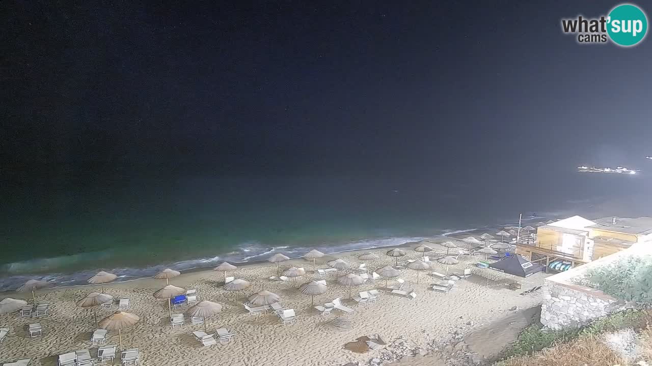 Spiaggia San Nicolò Buggerru webcam | Sardegna