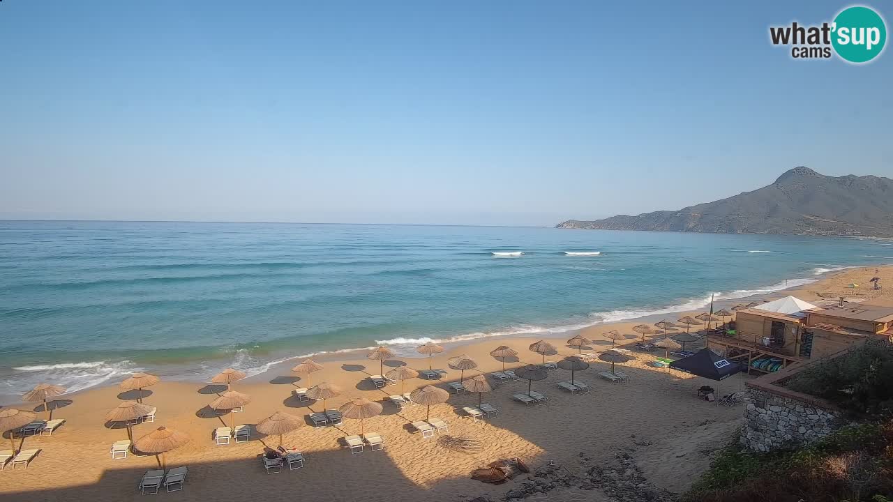 Web kamera Sardinija | Buggerru plaža San Nicolò