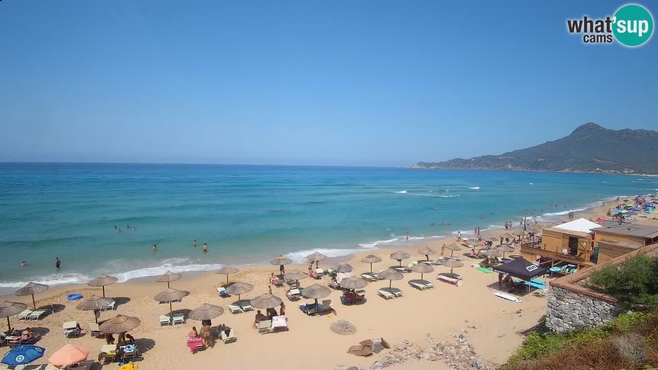 Webcam Sardinien | Buggerru San Nicolò Strand