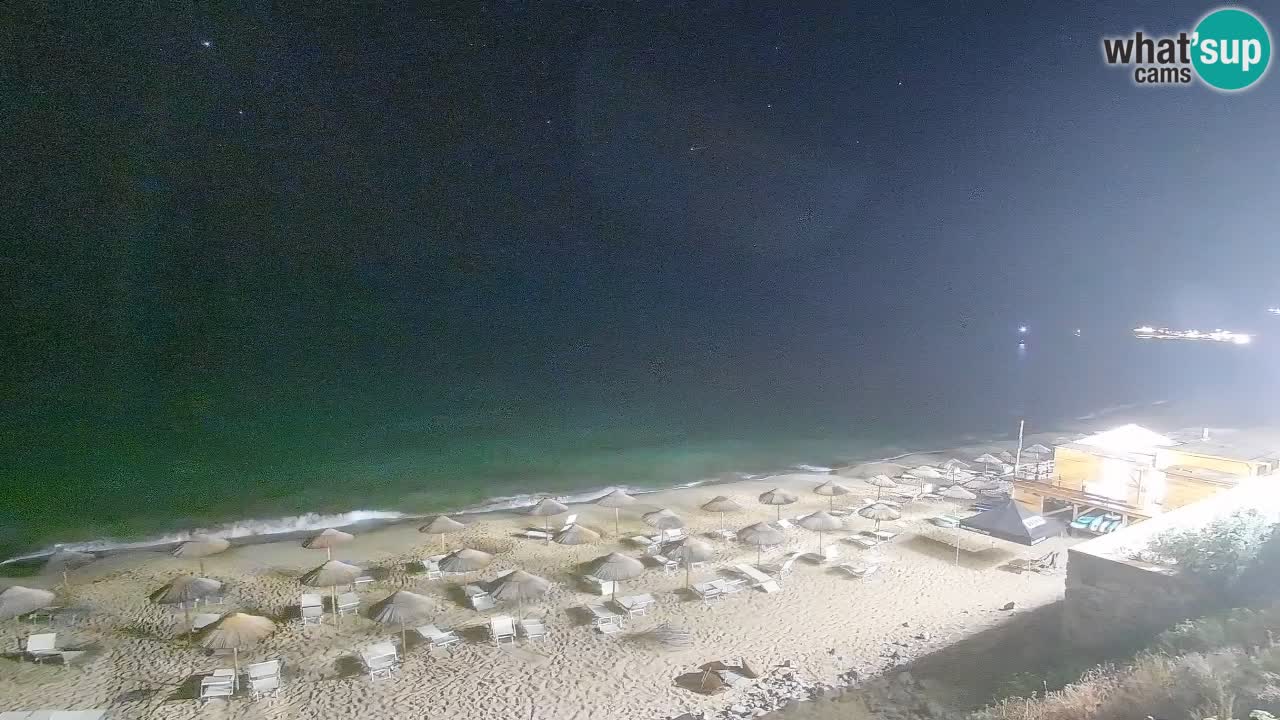 Spiaggia San Nicolò Buggerru webcam | Sardegna