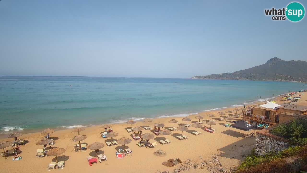 Webcam Sardinien | Buggerru San Nicolò Strand