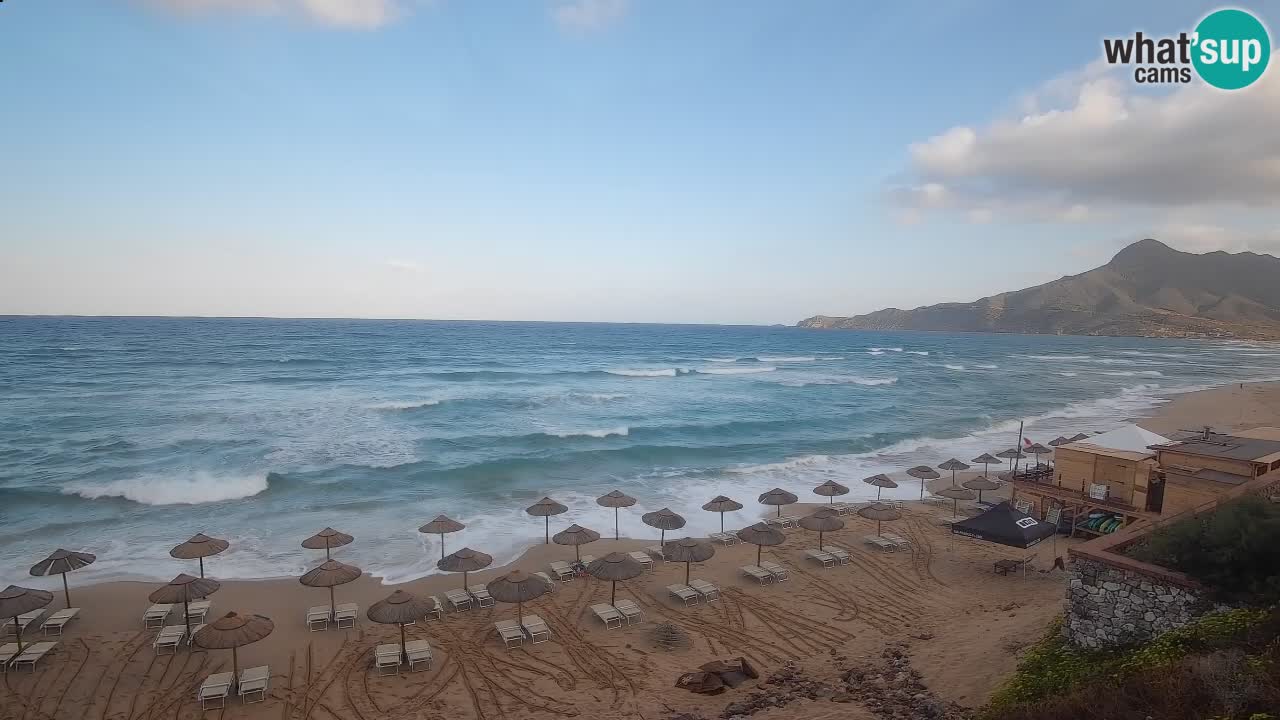 Web kamera Sardinija | Buggerru plaža San Nicolò