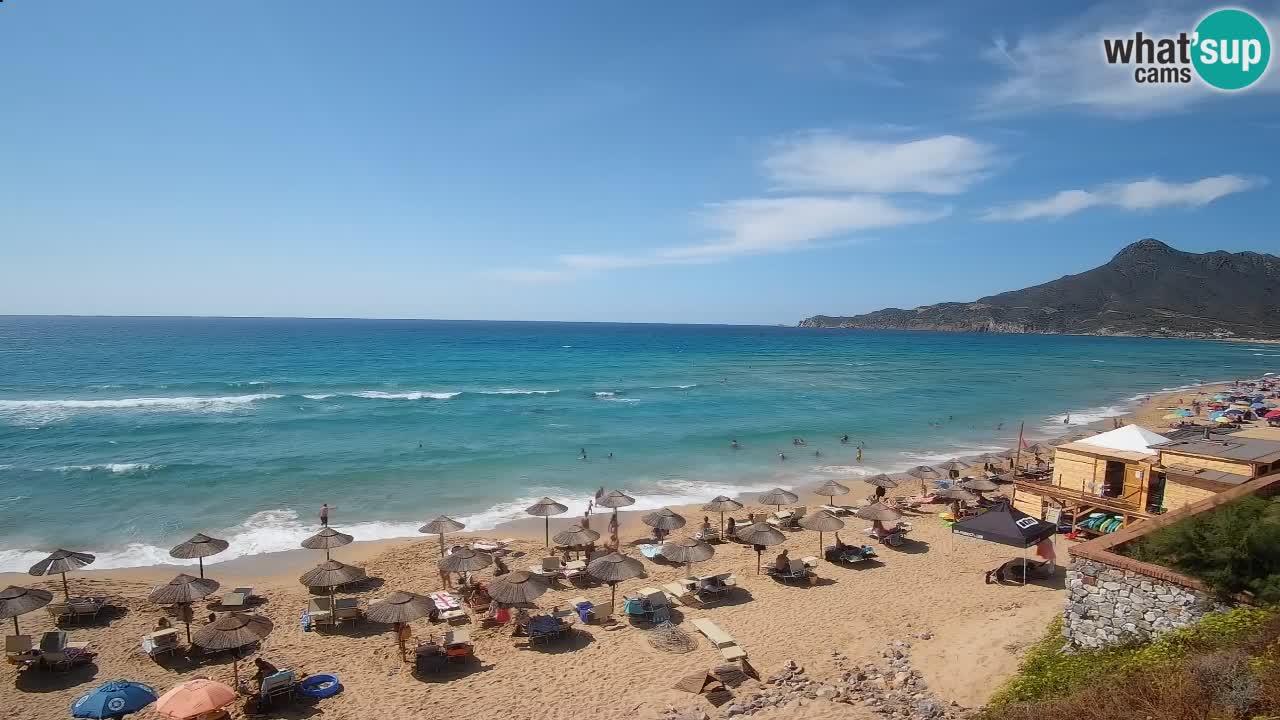 Web kamera Sardinija | Buggerru plaža San Nicolò
