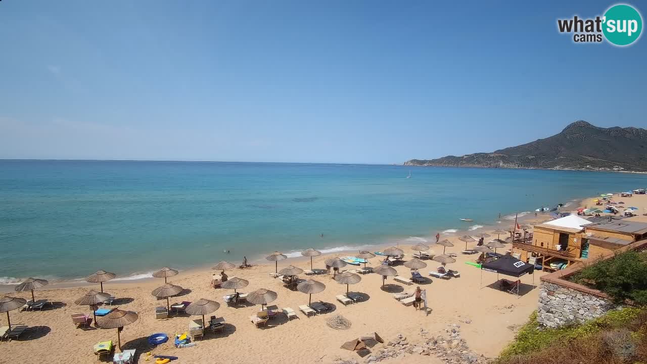 Webcam Sardinien | Buggerru San Nicolò Strand