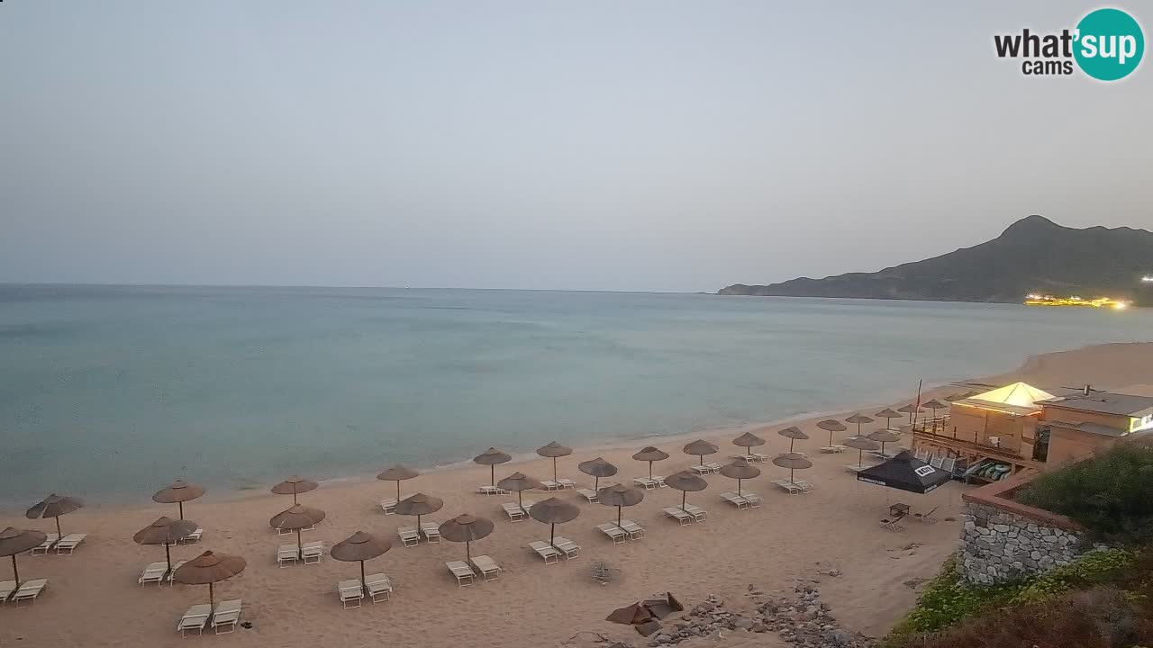Spiaggia San Nicolò Buggerru webcam | Sardegna