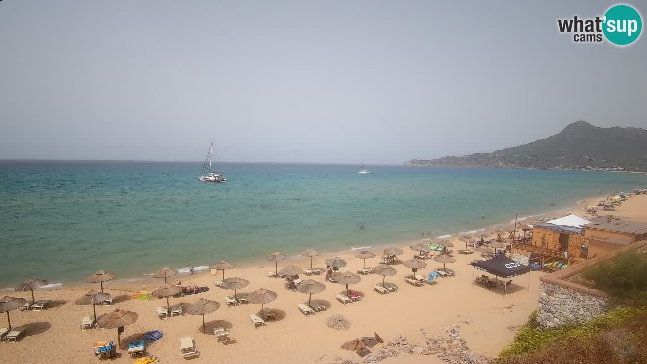 Webcam Sardinien | Buggerru San Nicolò Strand