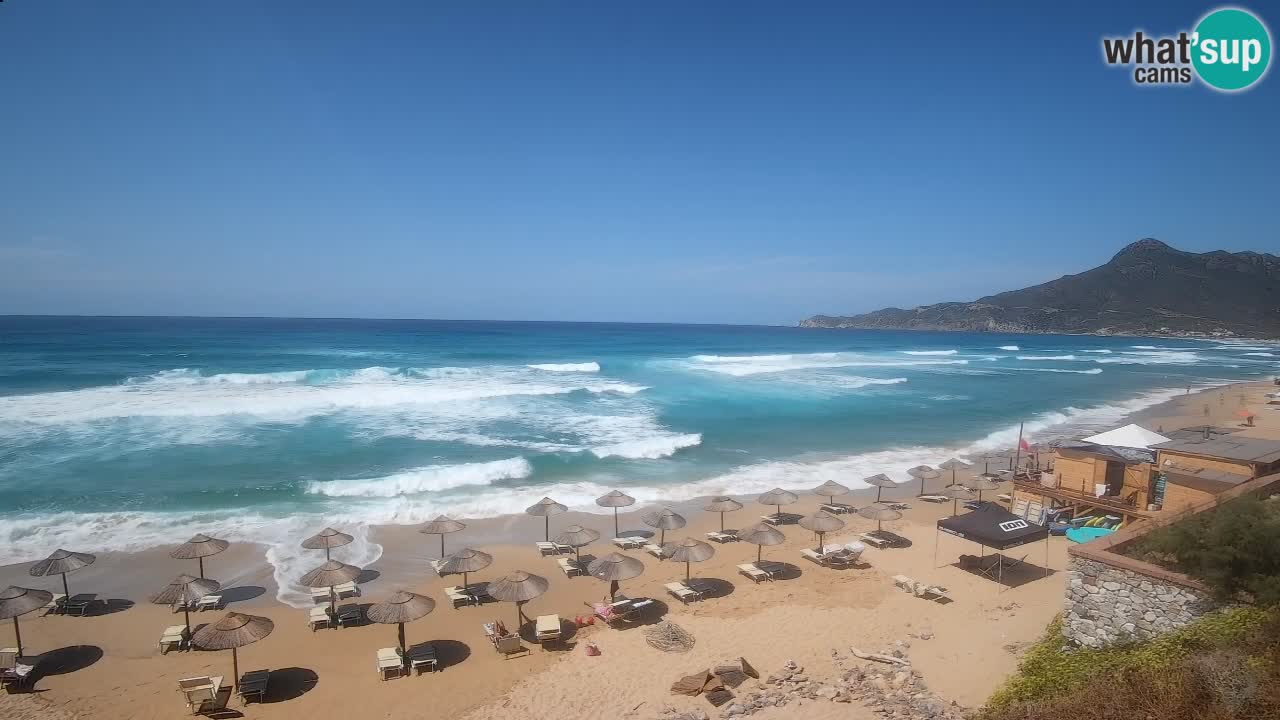 Webcam Sardinien | Buggerru San Nicolò Strand
