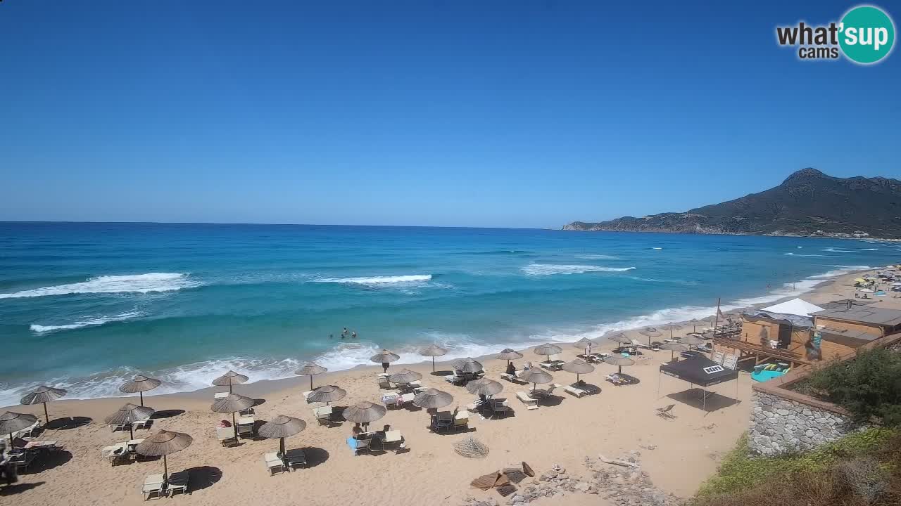 Webcam Sardinien | Buggerru San Nicolò Strand