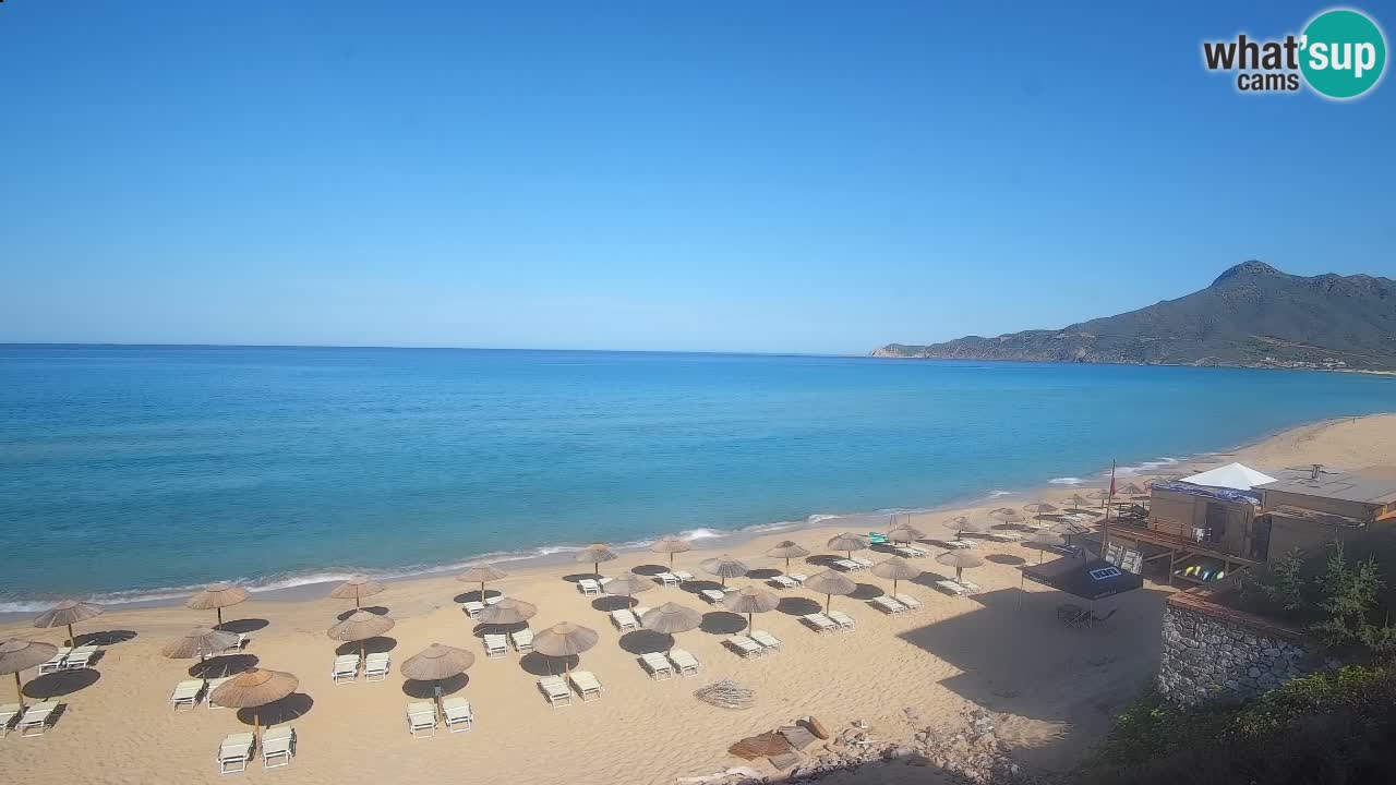 Webcam Sardinien | Buggerru San Nicolò Strand