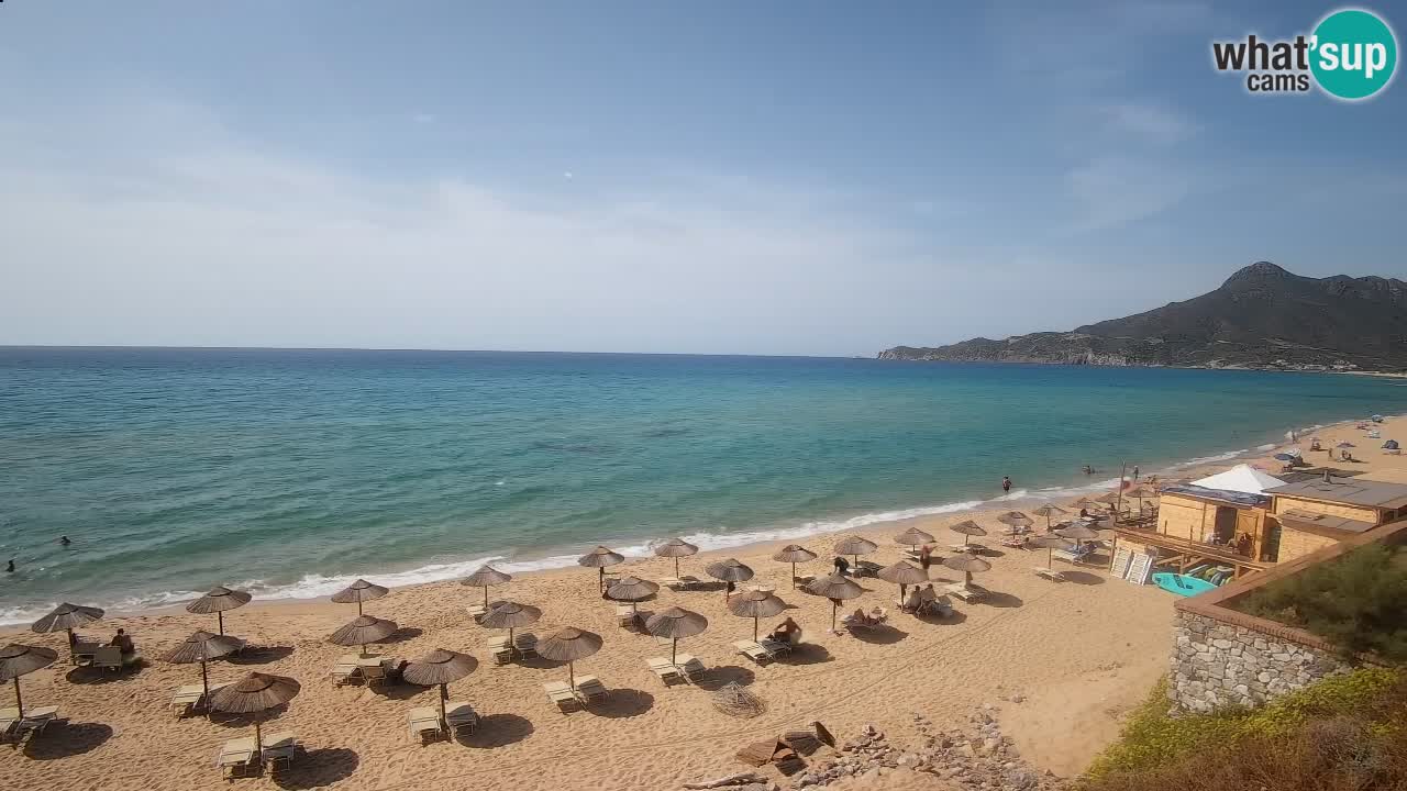 Webcam Sardinien | Buggerru San Nicolò Strand