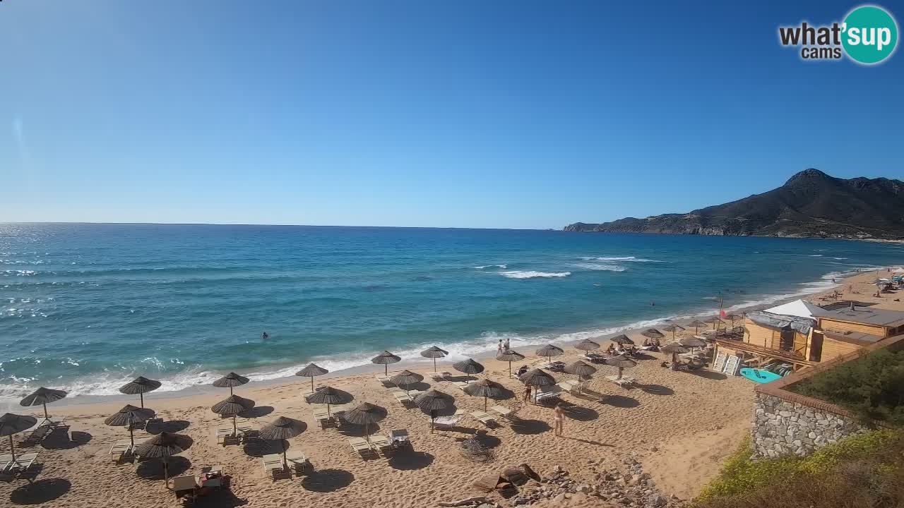 Webcam Sardinien | Buggerru San Nicolò Strand