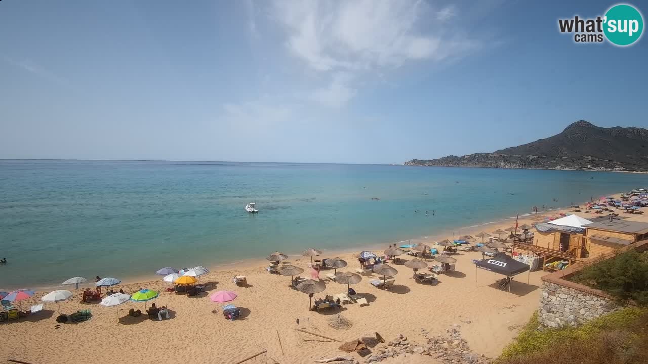 Webcam Sardaigne | Buggerru San Nicolò plage