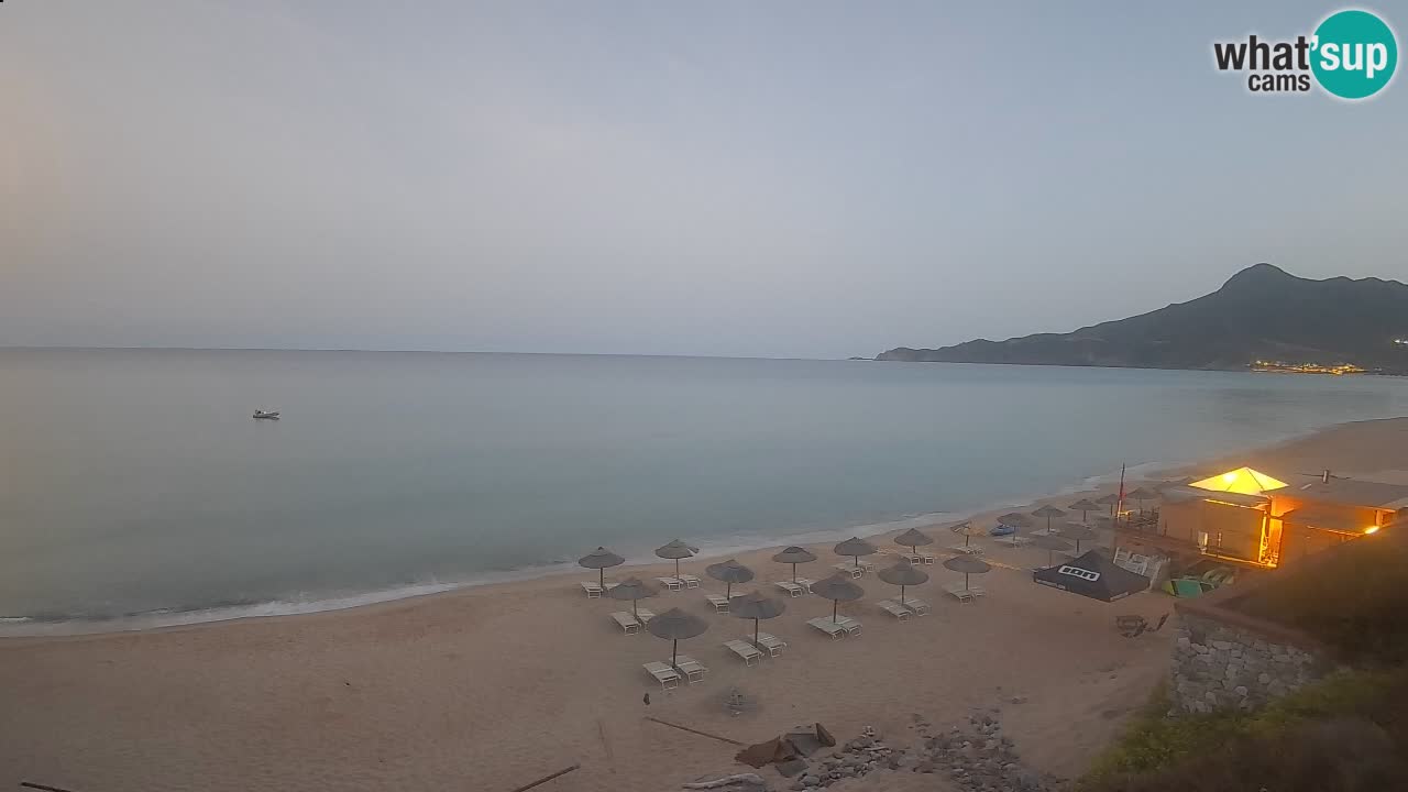 Spiaggia San Nicolò Buggerru webcam | Sardegna