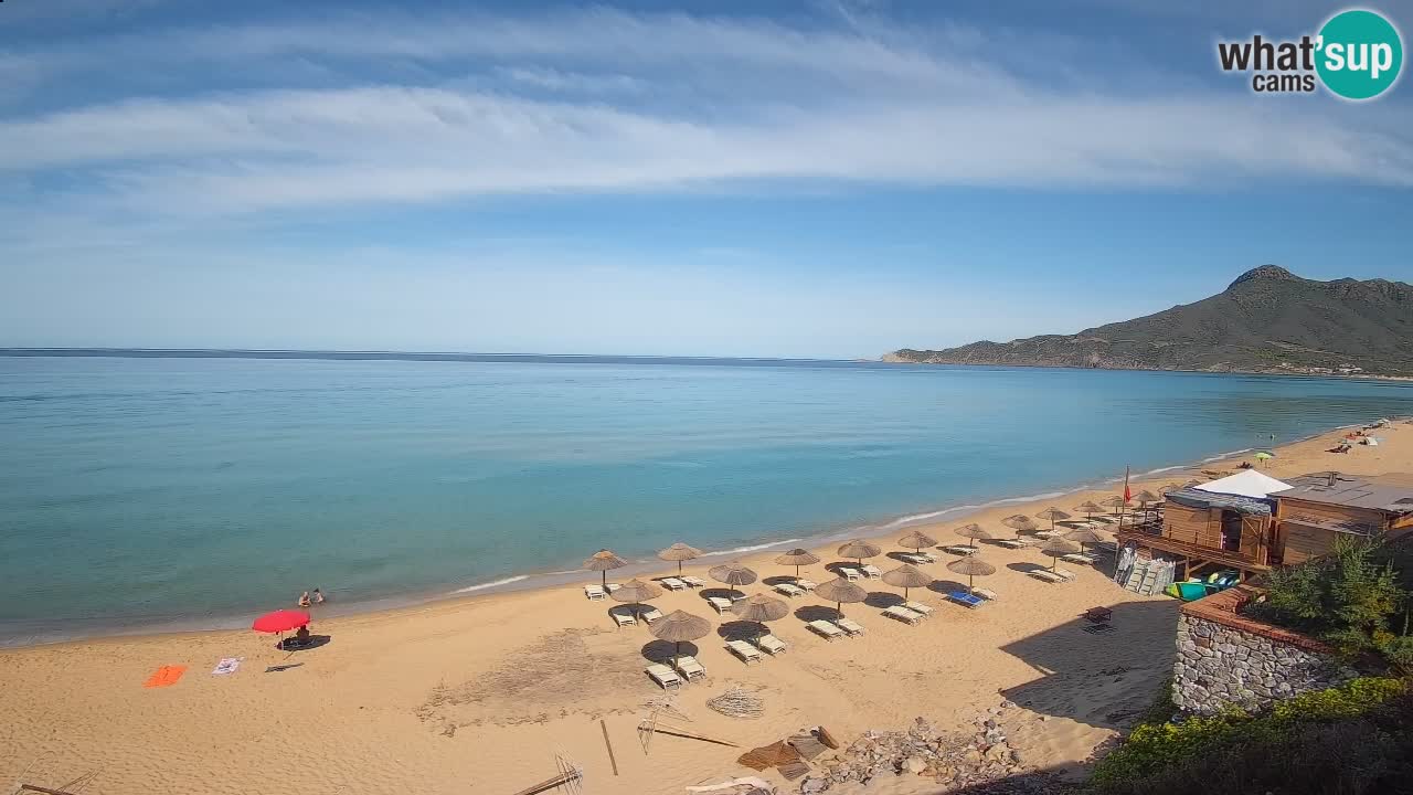 Webcam Sardinien | Buggerru San Nicolò Strand