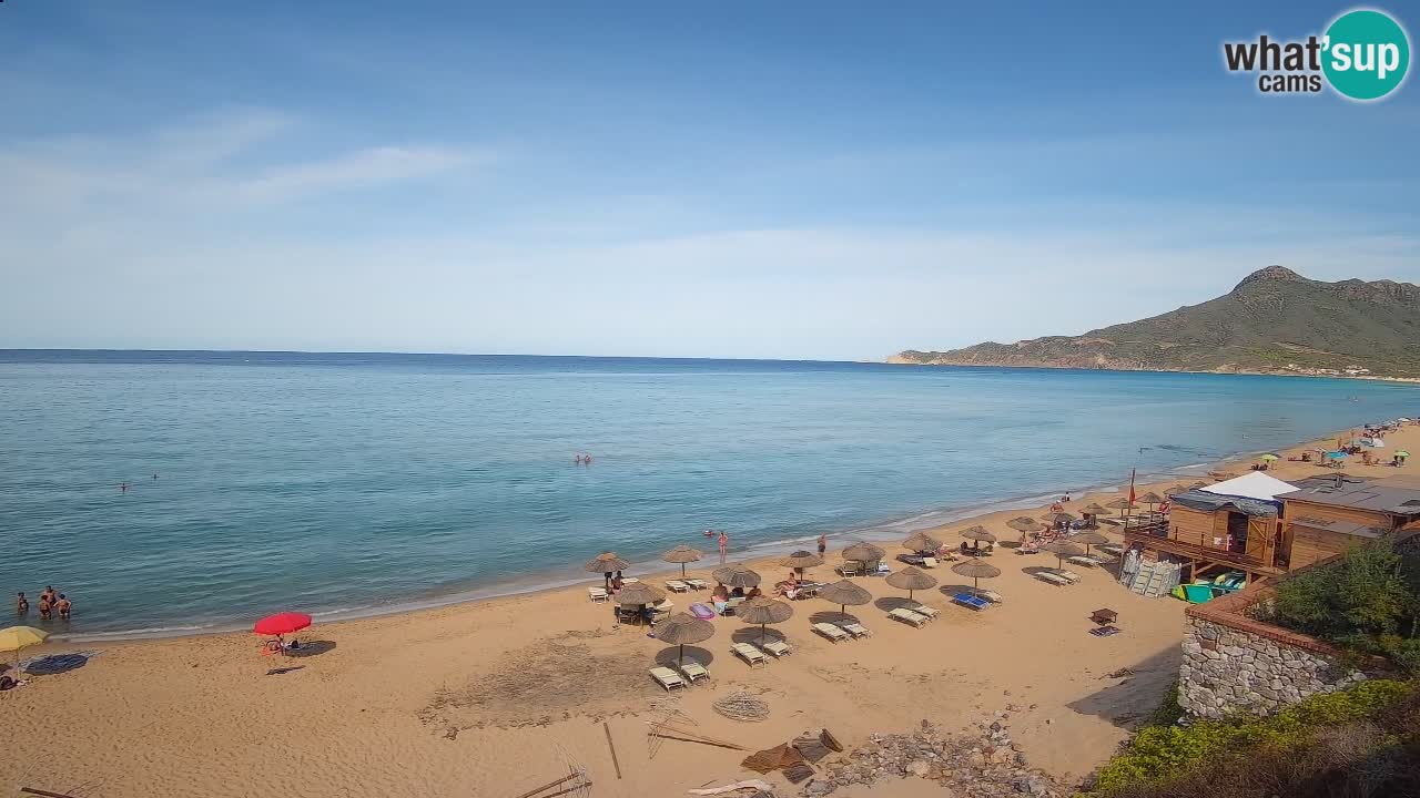 Webcam Sardinien | Buggerru San Nicolò Strand