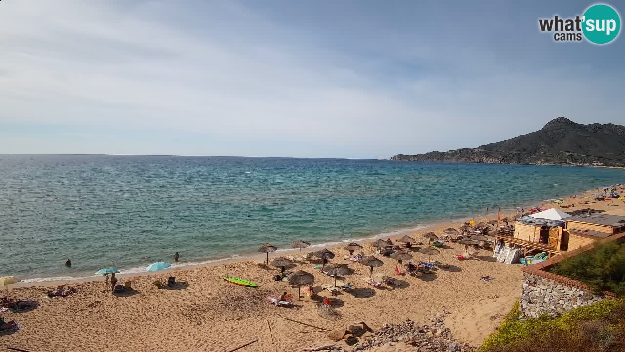 Web kamera Sardinija | Buggerru plaža San Nicolò