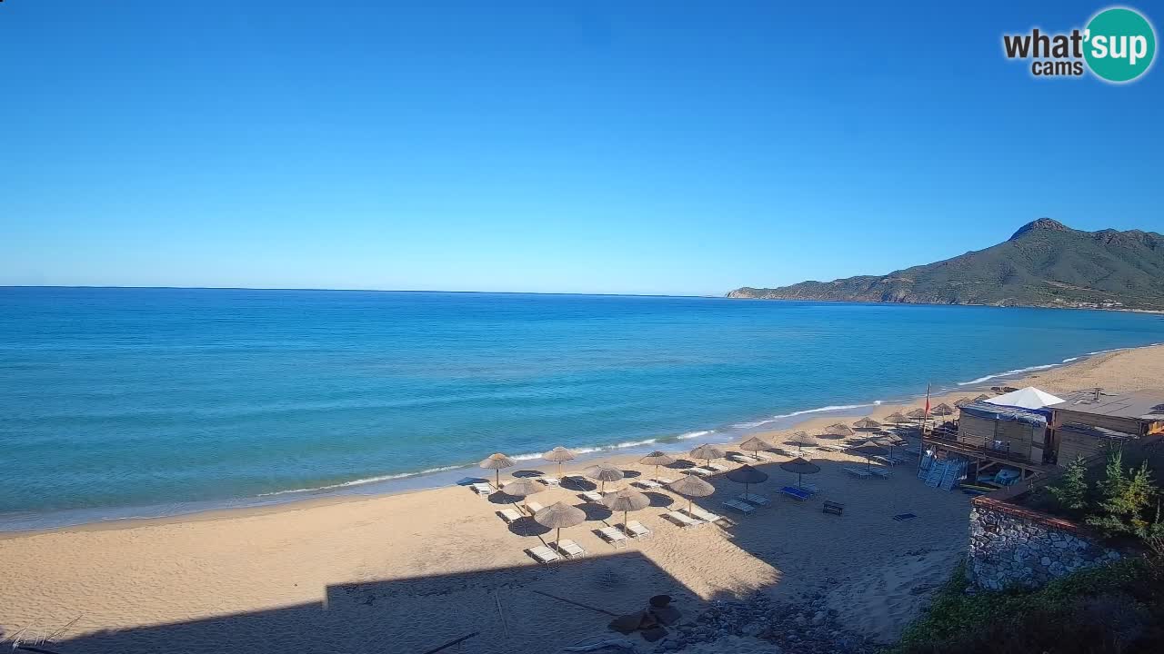 Web kamera Sardinija | Buggerru plaža San Nicolò