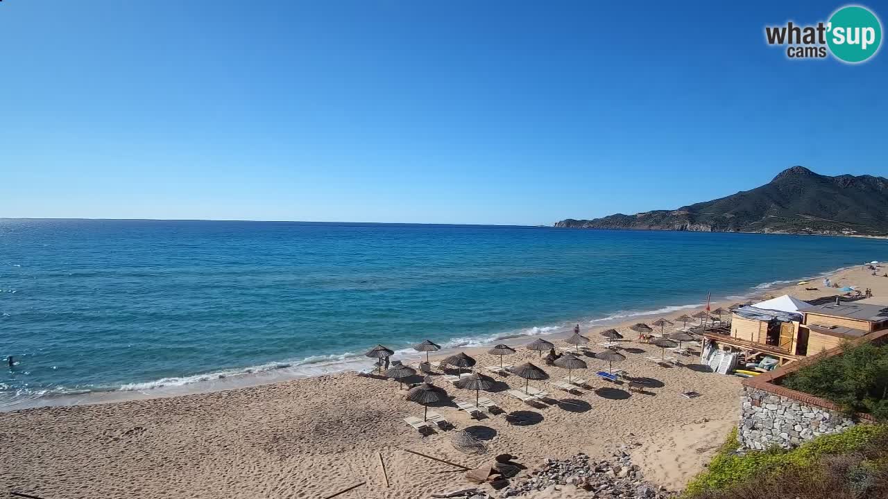 Webcam Sardinien | Buggerru San Nicolò Strand