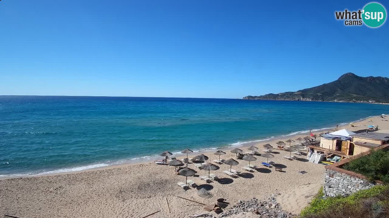 Webcam Sardaigne | Buggerru San Nicolò plage
