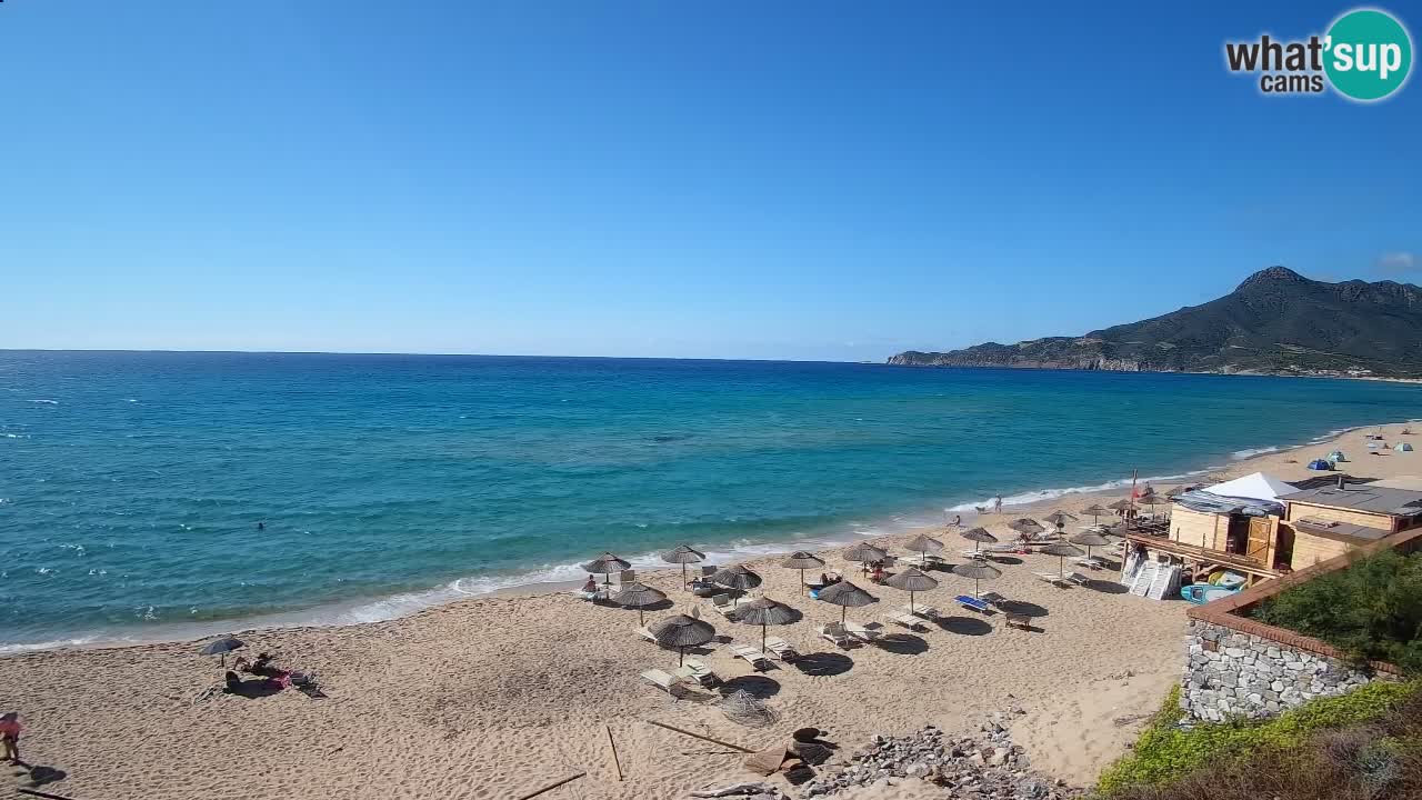 Web kamera Sardinija | Buggerru plaža San Nicolò