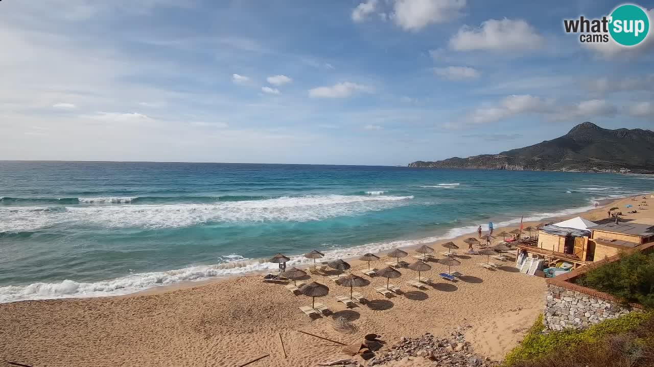 Web kamera Sardinija | Buggerru plaža San Nicolò