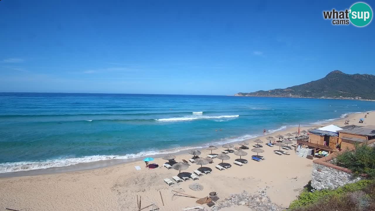 Webcam Sardinien | Buggerru San Nicolò Strand