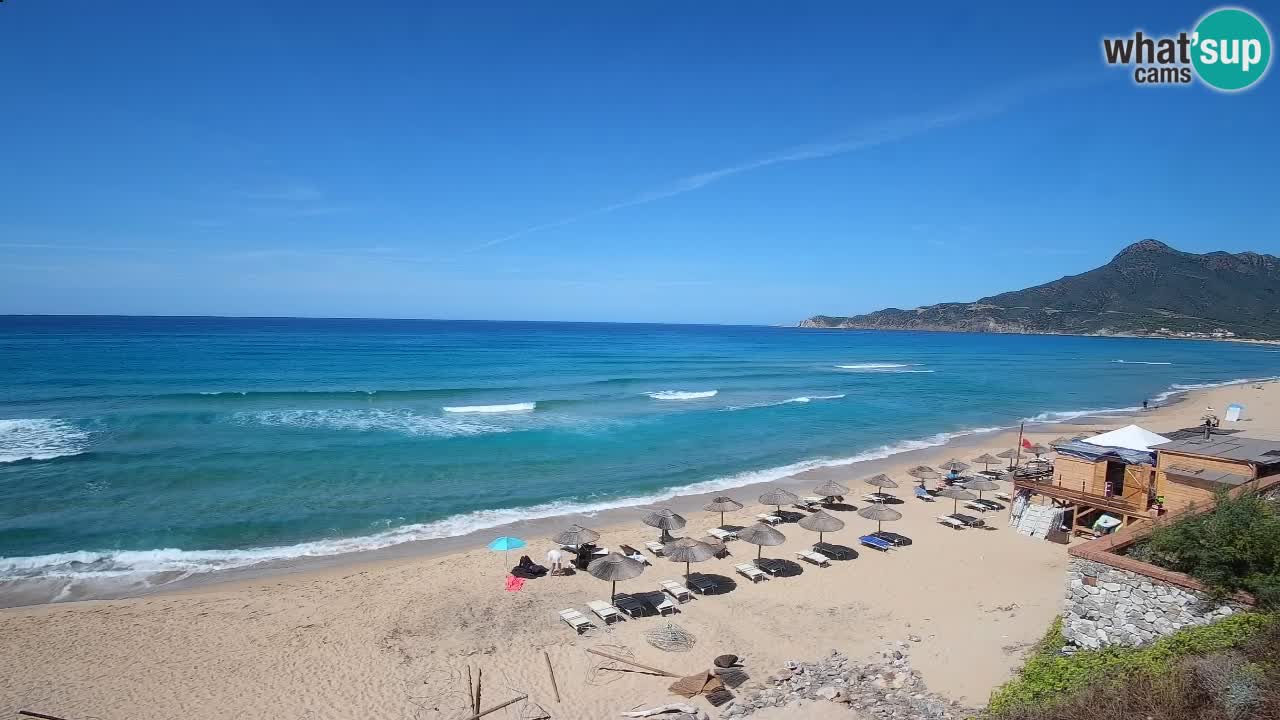 Web kamera Sardinija | Buggerru plaža San Nicolò