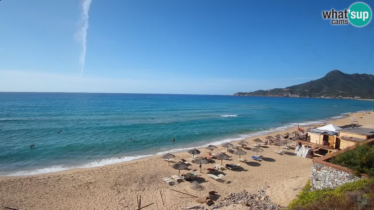 Webcam Cerdeña | Buggerru Playa San Nicolò