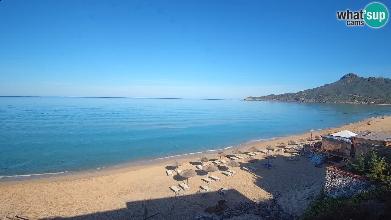 Webcam Sardinien | Buggerru San Nicolò Strand